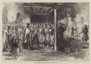 Ceremonia de Pascua de la Iglesia Griega en la Troade de Sir John Charles Robinson